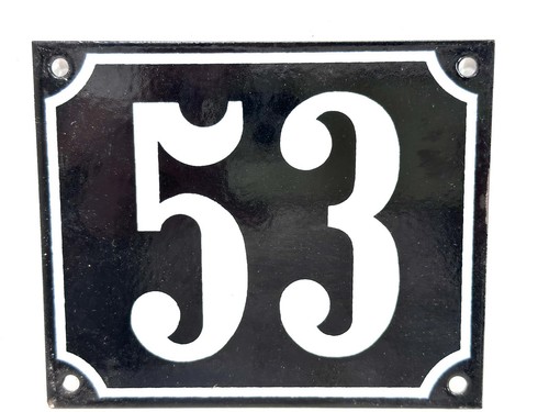 Altes emaille schild - altes,