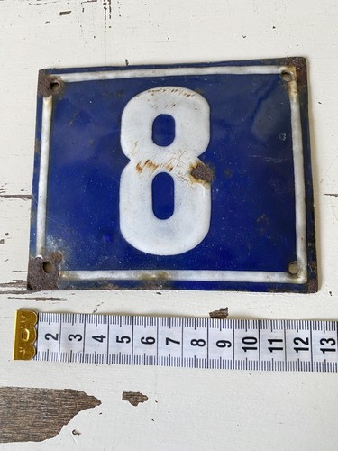 Altes schild emaille - schild,