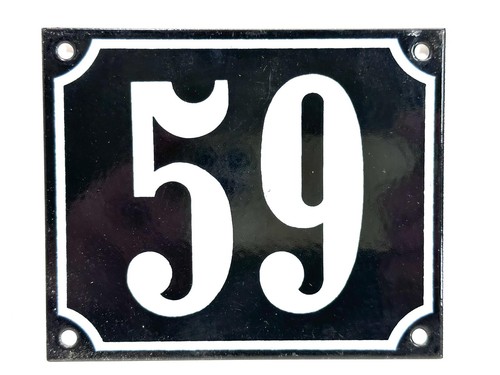 Altes emaille schild - altes,